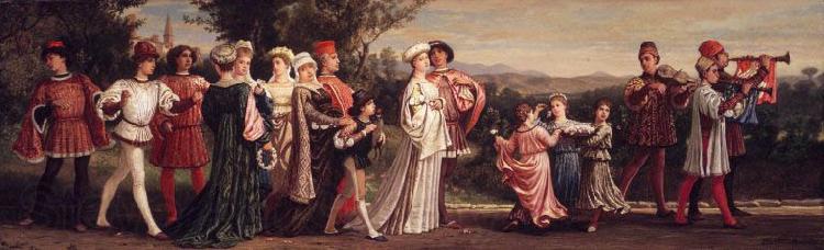 Elihu Vedder Wedding Procession